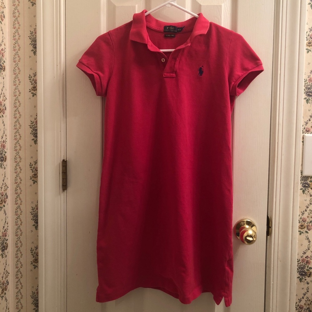 Polo Ralph Lauren Pink terry dress